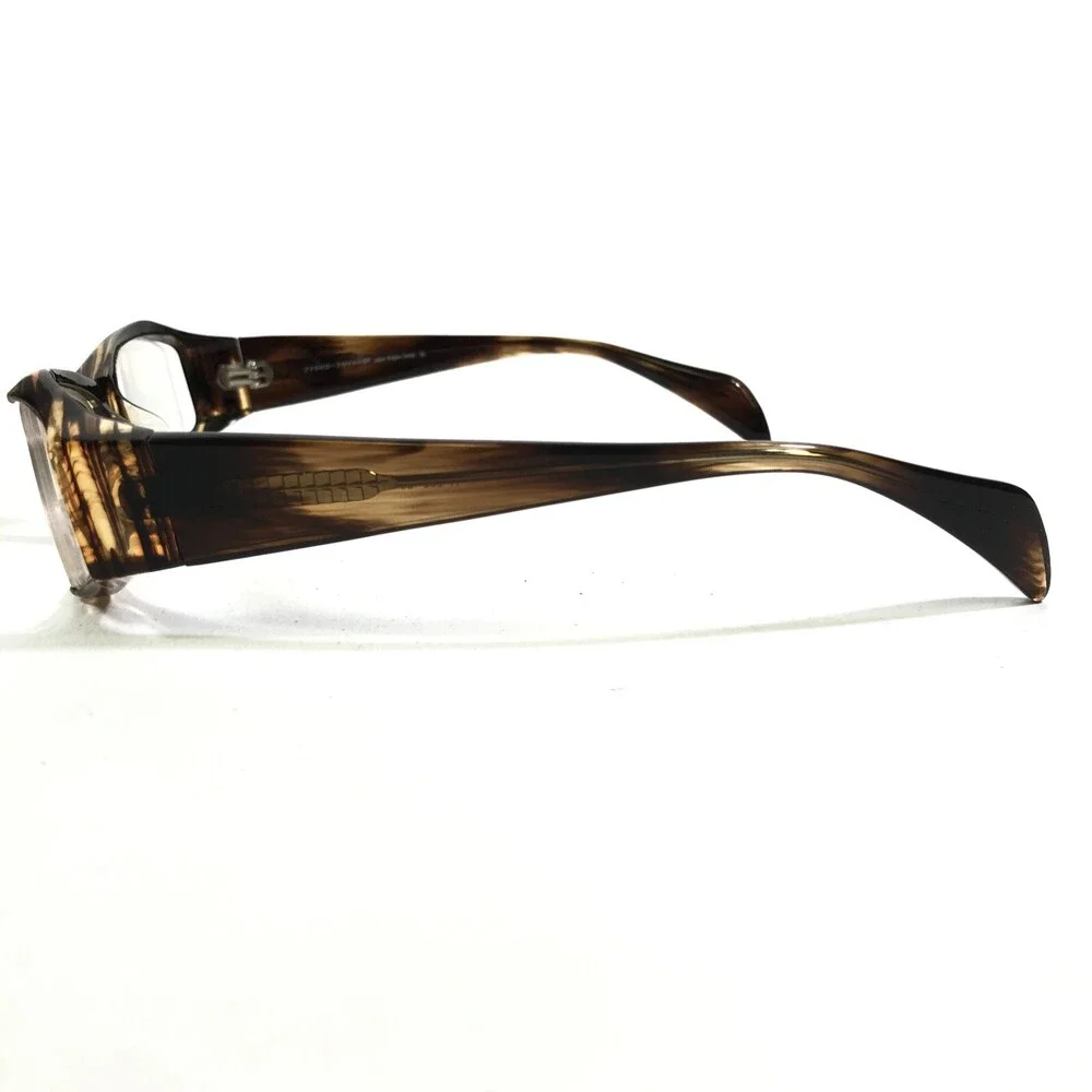 Iyoko-Inyake Eyeglasses Frames IY 252 Col.3 Brown Rectangular Full Rim 53-16-135